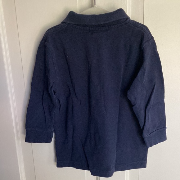 Polo by Ralph Lauren 2T blue polo with red logo - Picture 3 of 3